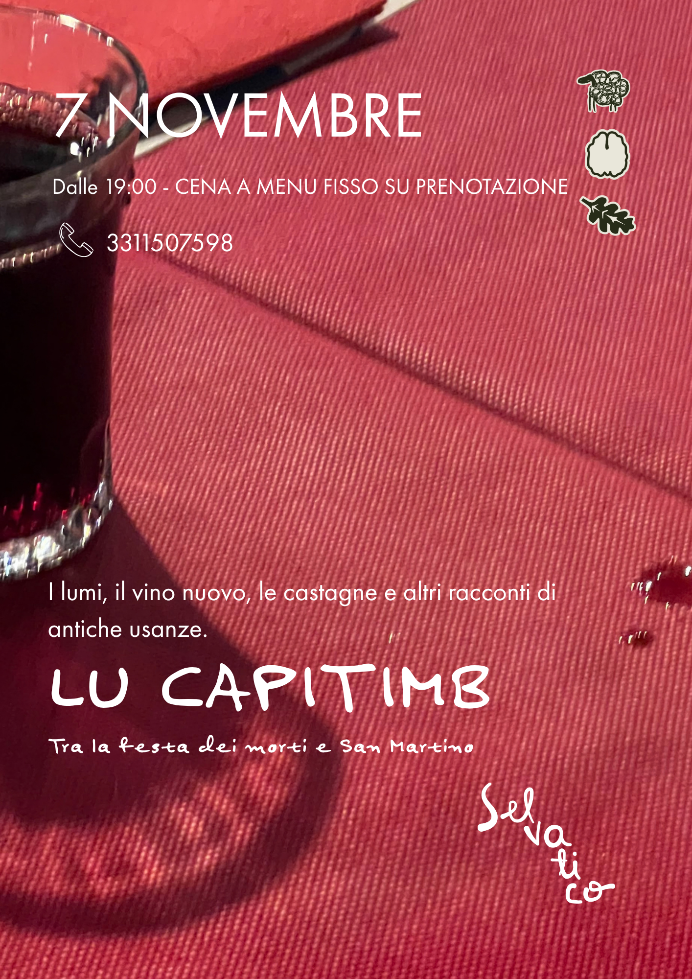Locandina dell'evento Lu Capitimb