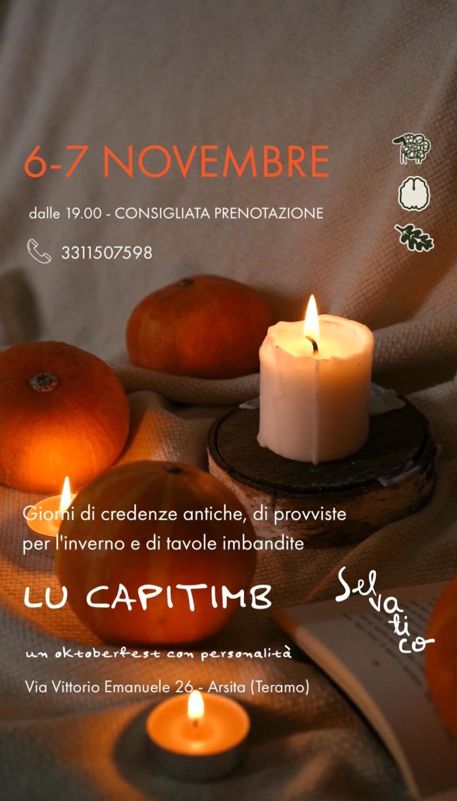 Locandina dell'evento Lu Capitimb